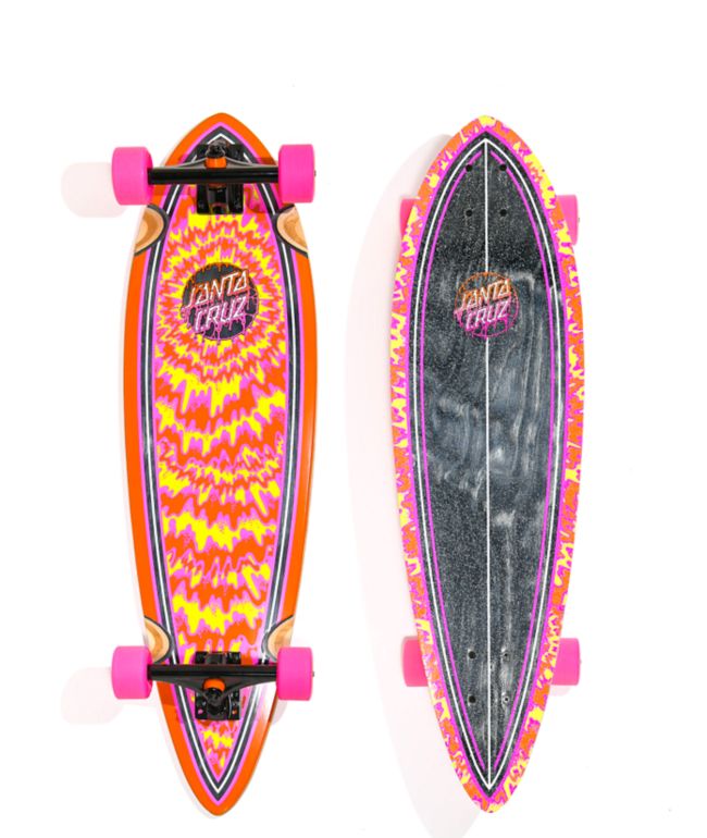 Santa Cruz Toxic Dot 33" Pintail Longboard Complete